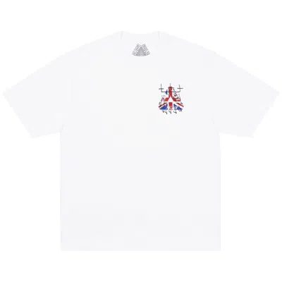 Pre-owned Palace King Tri T-shirt 'white' | Men's Size L