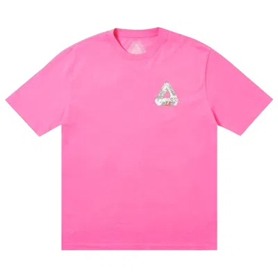 Pre-owned Palace La Opening Tri Ferg T-shirt 'pink' | Men's Size M