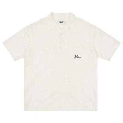 Pre-owned Palace Lace Shirt 'white'