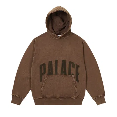 Pre-owned Palace League Hood 'nice Brown' | Men's Size Xl