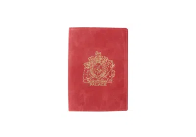 Pre-owned Palace Leather Passport Case In Red