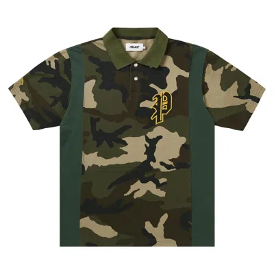 Pre-owned Palace Legacy Polo 'woodland Camo' | Green | Men's Size Xl