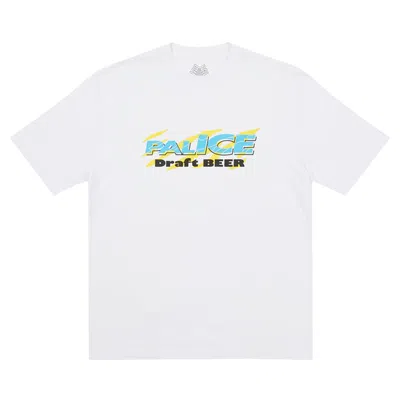 Pre-owned Palace Light Beer T-shirt 'white'
