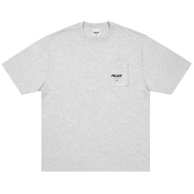 Pre-owned Palace Location T-shirt 'grey Marl' | Men's Size L In Gray
