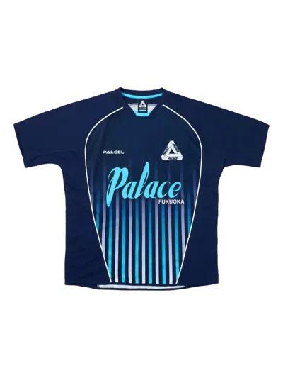 Palace Logo-print T-shirt In Blue