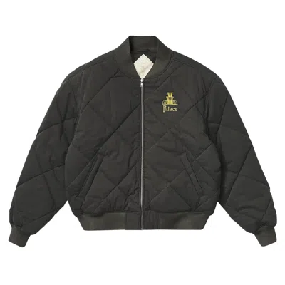 Pre-owned Palace London Diamond Bomber 'black' | Men's Size M