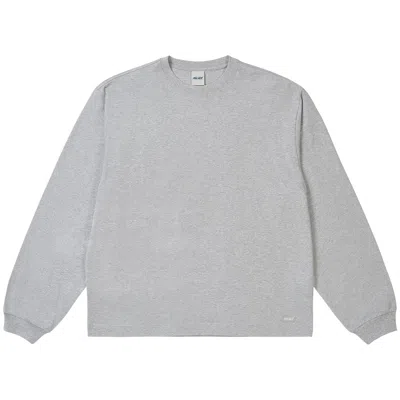 Pre-owned Palace Long-sleeve 'grey Marl' | Men's Size S In Gray