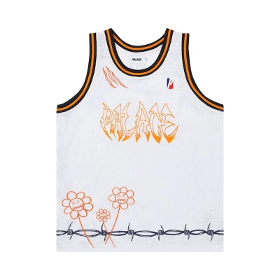 Pre-owned Palace Lotties Airtex Vest 'white'