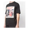 Palace Love Triangle Printing Short Sleeve Unisex Black In Black
