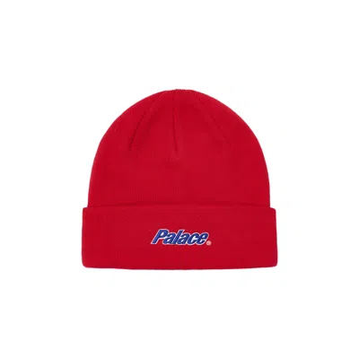 Pre-owned Palace Lowercase Cuff Beanie 'truest Red'