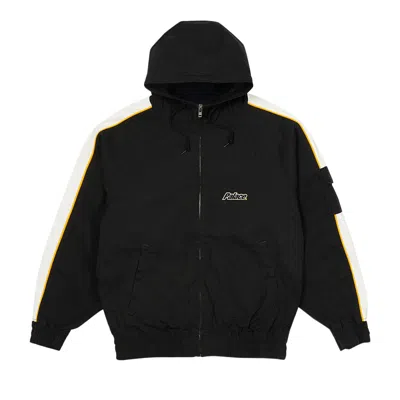 Pre-owned Palace Lowercase Hooded Cotton Jacket 'black/white' | Men's Size Xl