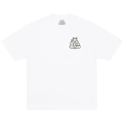Pre-owned Palace Lucky P3 T-shirt 'white' | Men's Size L