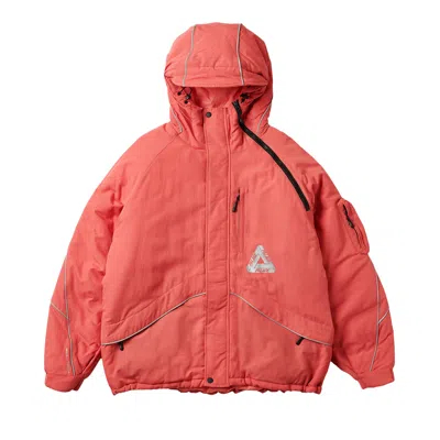 Pre-owned Palace M-tech Hooded Jacket 'red'