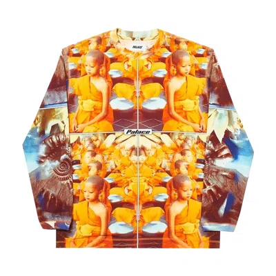 Pre-owned Palace Mantra Longsleeve 'orange' | Men's Size M