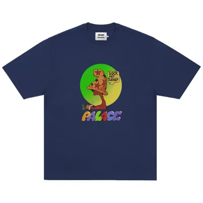 Pre-owned Palace Mark Bodē T-shirt 'navy' | Blue | Men's Size Xxl