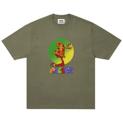 Pre-owned Palace Mark Bodē T-shirt 'the Deep Green' | Men's Size S