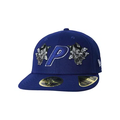 Pre-owned Palace Masks New Era Lp 59fifty 'blue' | Men's Size 7.625