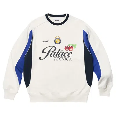 Pre-owned Palace Massimo Forza Crew 'white'