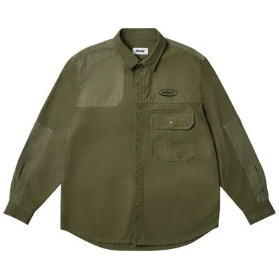 Pre-owned Palace Maximum Overshirt 'the Deep Green' | Men's Size Xl