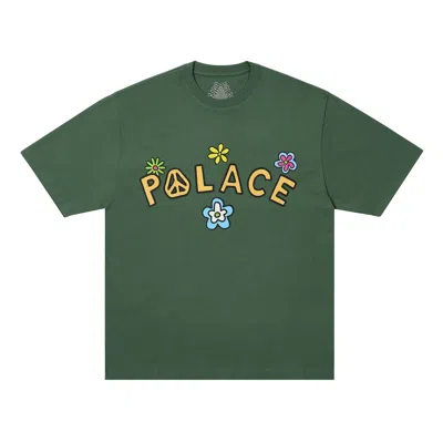 Pre-owned Palace Me Myself And Tri T-shirt 'racey Green' | Men's Size M