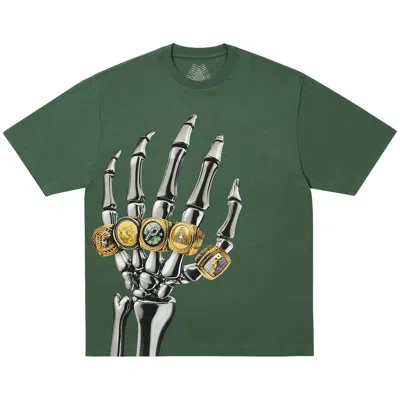 Pre-owned Palace Mechanical Champion T-shirt 'racey Green' | Men's Size Xl