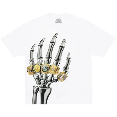 Pre-owned Palace Mechanical Champion T-shirt 'white' | Men's Size M