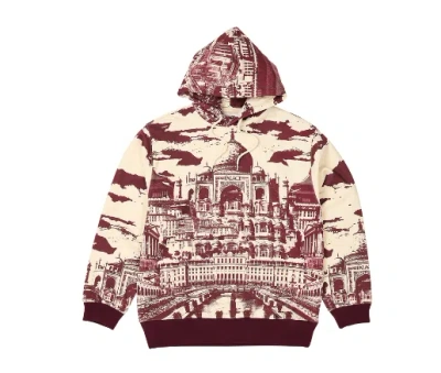 Pre-owned Palace Mega  Hood Soft White Xl