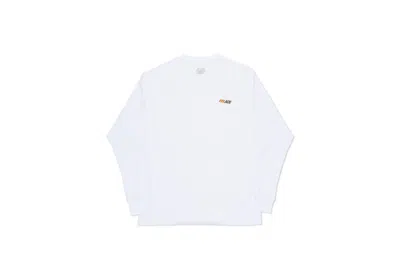 Pre-owned Palace Men's  1000 Pops Longsleeve In White
