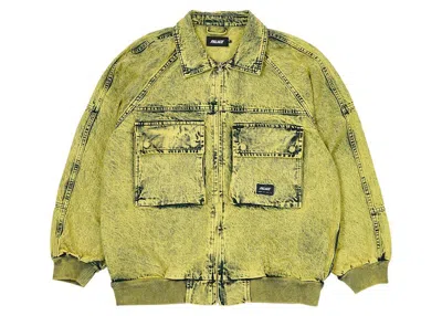 Pre-owned Palace Men's  Acid Jacket In Green