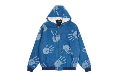 Pre-owned Palace Men's  Active Bredda Jacket In Stone Wash