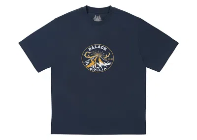 Pre-owned Palace Men's  Active T-shirt In Navy Blue