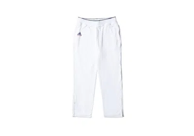 Pre-owned Palace Men's  Adidas On Court Towel Track Pant In White