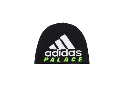 Pre-owned Palace Men's  Adidas  Juventus Beanie In Black