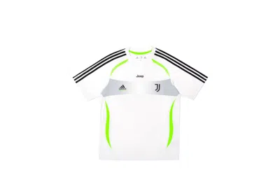 Pre-owned Palace Men's  Adidas  Juventus T-shirt In White
