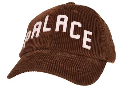 Pre-owned Palace Men's  Alas 6panel In Brown