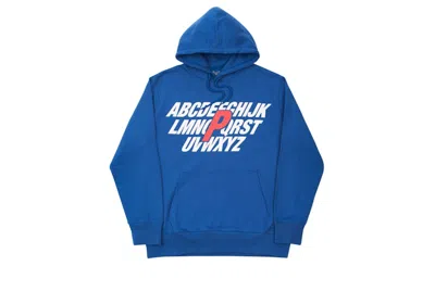 Pre-owned Palace Men's  Alpha Hoodie In Blue