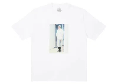 Pre-owned Palace Men's  American Psycho T-shirt In White