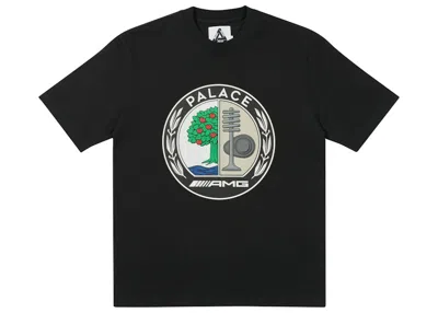 Pre-owned Palace Men's  Amg Emblem T-shirt In Black