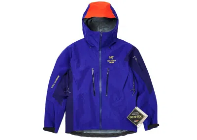Pre-owned Palace Men's  Arc'teryx Alpha Sv Jacket In Blue
