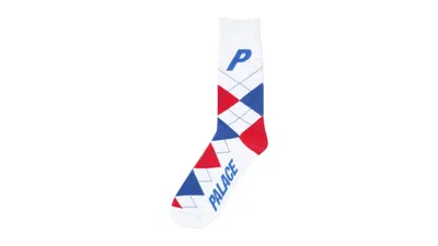 Pre-owned Palace Men's  Argyll Sock In Brit