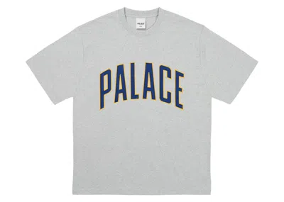 Pre-owned Palace Men's  Athletic Heavy T-shirt In Grey Marl In Gray