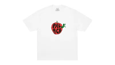 Pre-owned Palace Men's  Bad Apple T-shirt In White