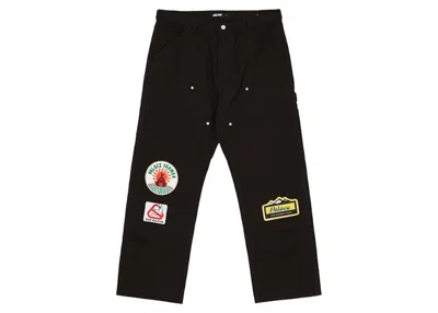 Pre-owned Palace Men's  Badge Work Trouser In Black