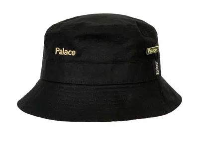 Pre-owned Palace Men's  Barbour Sports Hat In Black