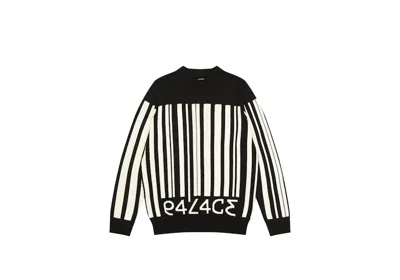 Pre-owned Palace Men's  Barcode Knit In Black