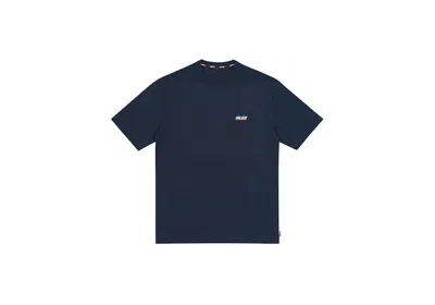 Pre-owned Palace Men's  Basically A T-shirt (fw 20) In Navy Blue