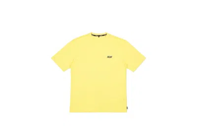 Pre-owned Palace Men's  Basically A T-shirt (fw18) In Light Yellow