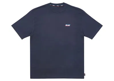 Pre-owned Palace Men's  Basically A T-shirt (fw22) In Navy Blue