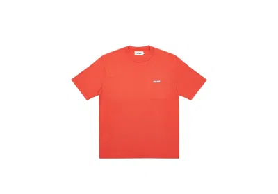 Pre-owned Palace Men's  Basically A T-shirt In Washsed Red