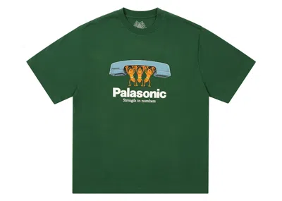 Pre-owned Palace Men's  Bell Man T-shirt (fw24) In Green